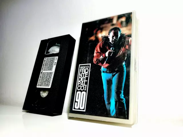 Vasco Rossi – Fronte Del Palco Live 90 - 1990 VHS EMI