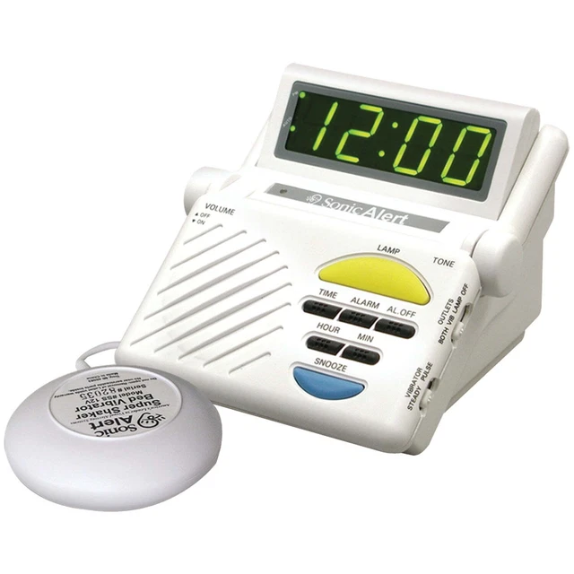 Sonic Alert - Sonic Boom Clock Notification Hub with Digital Display Technology