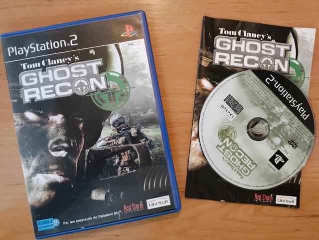 jeu TOM CLANCY'S GHOST RECON 1 pour playstation 2 francais PS2 tir fps COMPLET