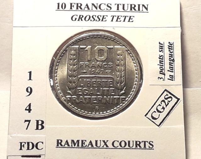 10 francs Turin, grosse tête, rameaux courts 1946 F.361A/2 fmd_340099