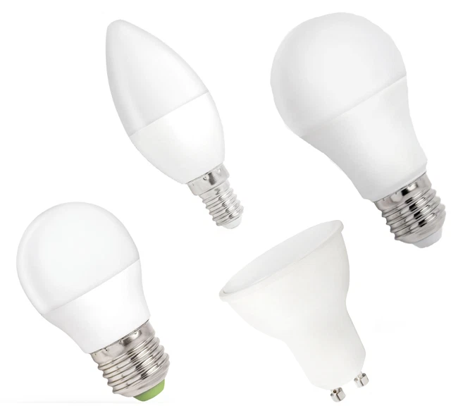 LED E14 E27 GU10 Leuchtmittel 230V Kerze Tropfen 6W-12W Lampe Glühbirne DIMMBAR