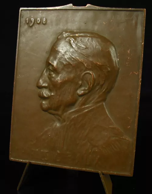Medaille Charles Graux Franc-Maçon Belgique 1918 ordre d Léopold politique medal