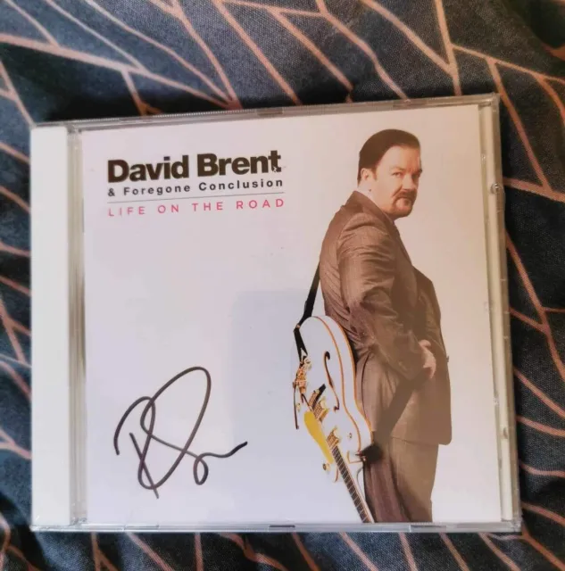 David Brent/ Ricky Gervais Signed