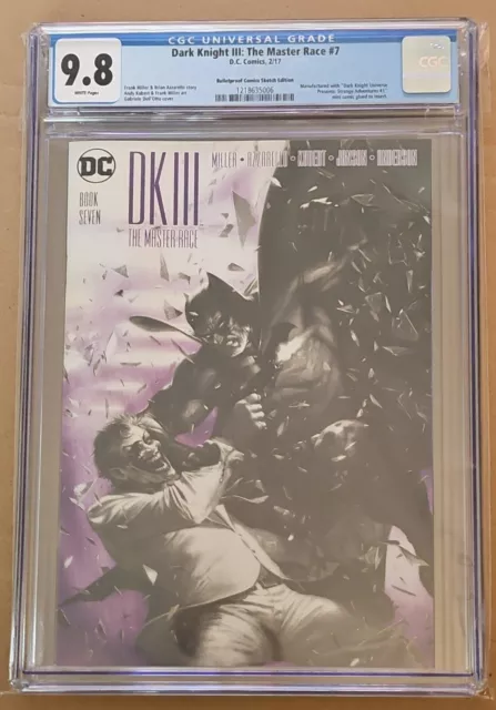 Dark Knight - The Master Race #7 - Cgc 9.8 - Dell Otto Exclusive Joker Variant