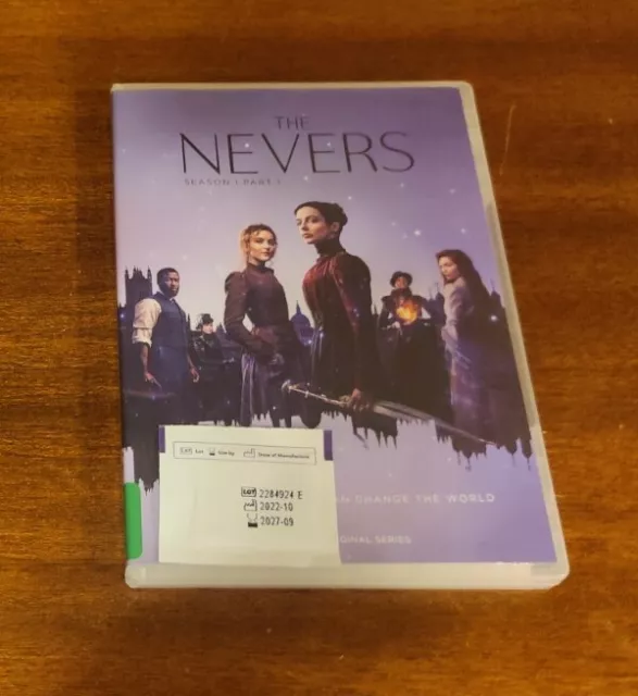 The Nevers Season 1 Part 1 [DVD] Very Good Ex Library Ships Free