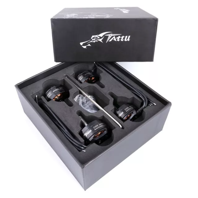 Moteurs quadricoptères sans balais Tattu 2305 2450 kv (lot de 4)