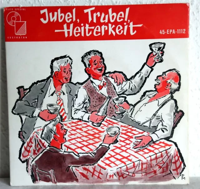 7" Vinyl JUBEL, TRUBEL, HEITERKEIT - Paul Woitschach´s grosses Blasorchester