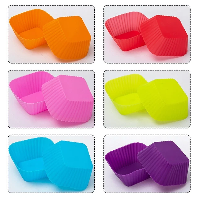 Venta caliente vaso para hornear sin recubrimientos químicos reutilizable y