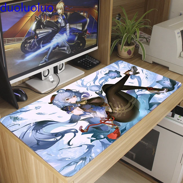 ANIME GENSHIN IMPACT Ganyu Mousemat Mouse Pad Oversize Game Playmat 70