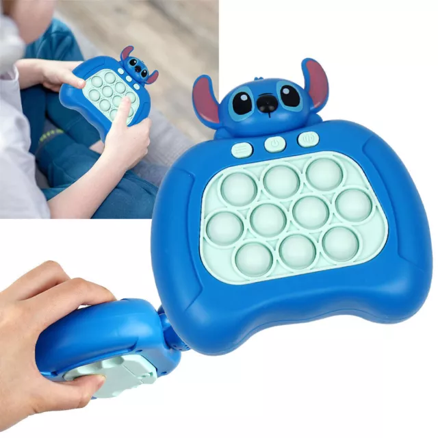 Stitch Fidgets Toy, Stitch Puzzle, Stitch Pop It Game, Stitch Pop It,  Stitch Games, Speed Push Game, Fast Push Game for Adults, Quick Push Toy  with