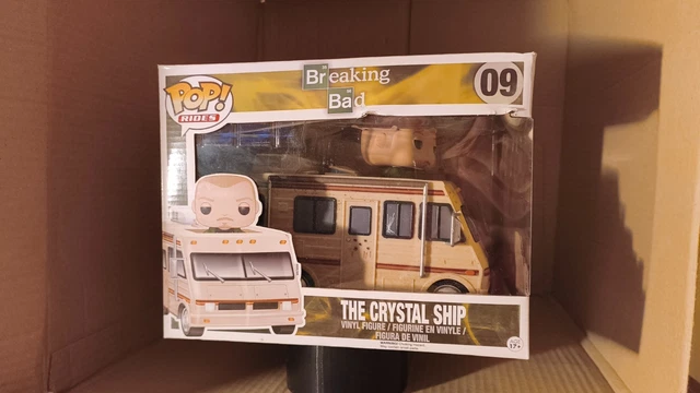 LOT Funko Pop Breaking Bad – Walter White, Jesse Pinkman + Crystal Ship