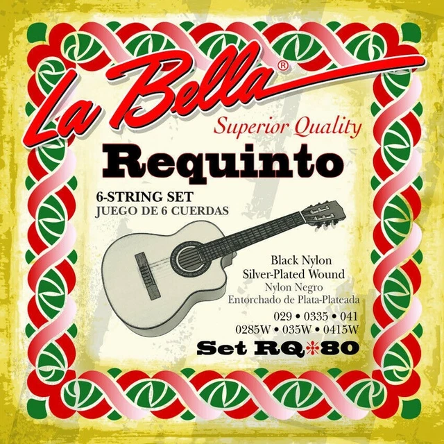 Cuartro de Puerto Rico 3 Pack - Juego De 10 Cuerdas 5 Ordenes La Bella