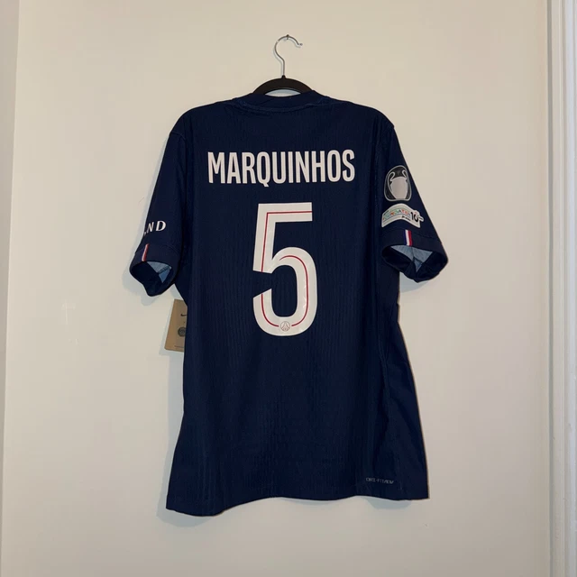 Nike Paris Saint-Germain Match Authentic Désiré Doué Home Jersey 24/25