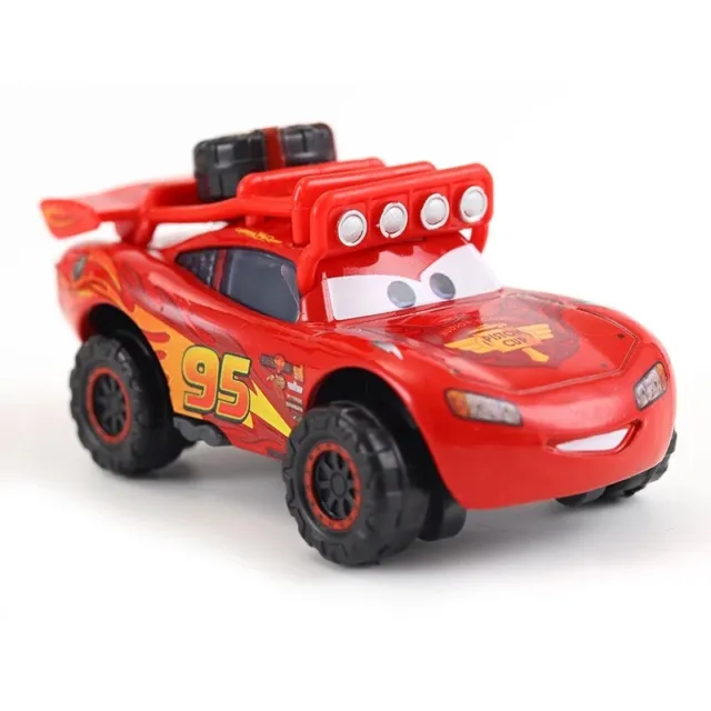 Disneys Pixar Cars Off Road Lightning McQueen 1:55 Diecast Model Toy Car