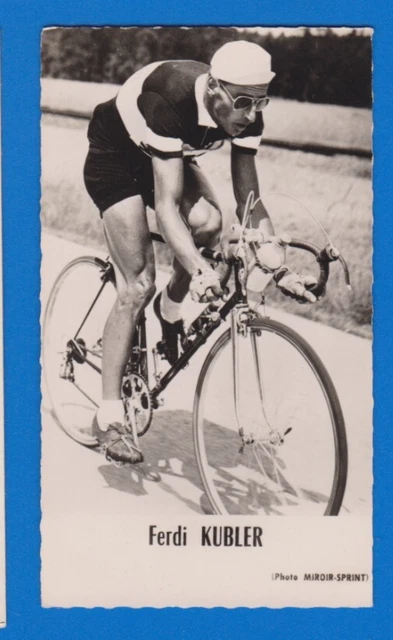 Carte Photo Cycliste Gastone Nencini - Edition Sprint Miroir CPA