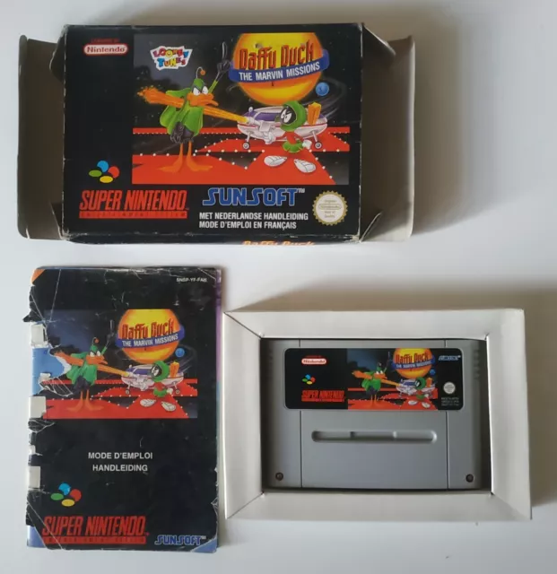Daffy Duck Super Nintendo Snes  En Très Bon État  