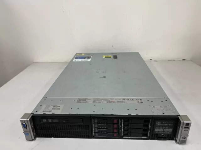 HP DL380p Gen8 Server 2x Xeon E5-2640 CPU 256GB RAM P420i 2x 300GB HDD 2x Quad-P