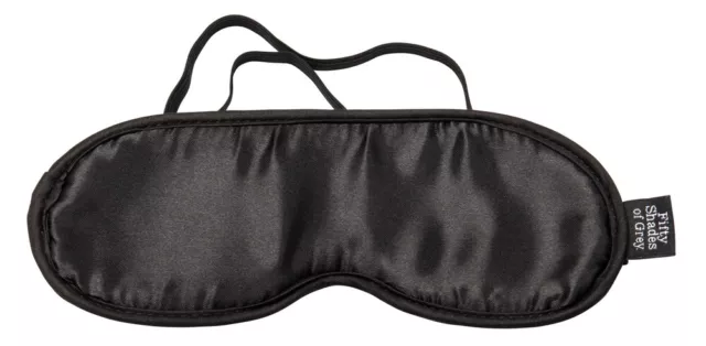 Fifty Shades of Grey No Peeking - Sexy Soft Twin Blindfold Pack of 2 Eye Mask 2