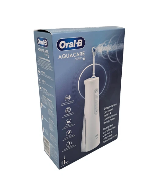 Oral-B Aquacare Series 6 Mundspülung Munddusche - Weiß
