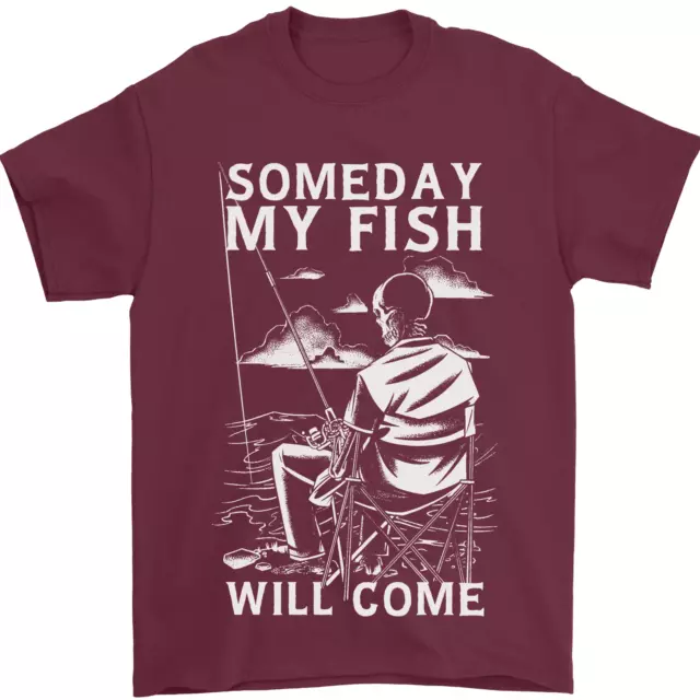 EAT SLEEP FISH Funny Fishing Fisherman Mens T-Shirt 100% Cotton