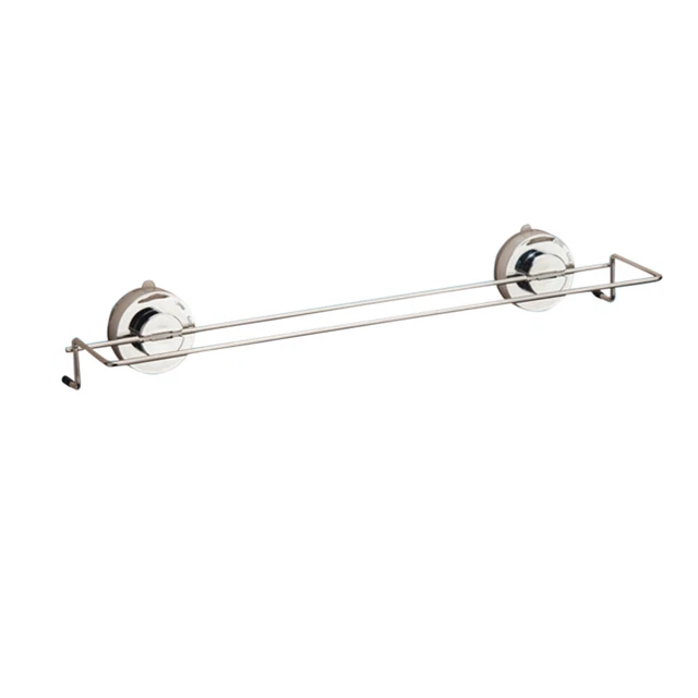 Ventosa Acero Inoxidable Baño Doble Polo Toalla Barra Toalla