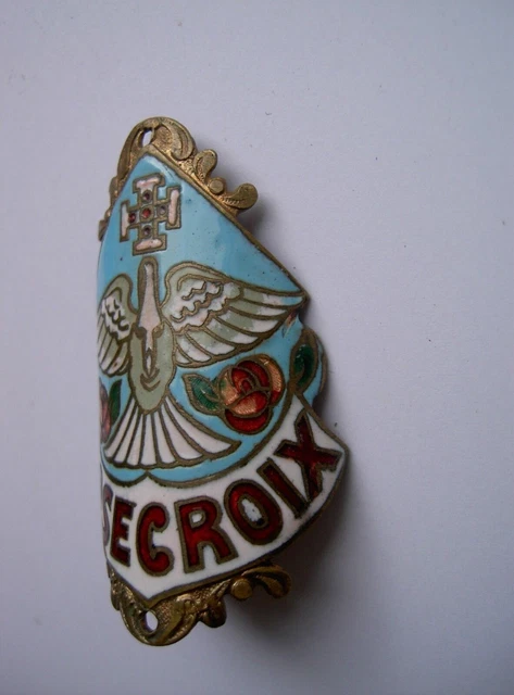 Plaque de Velo Cycles SAFE - Old Bike Head Badge Vintage