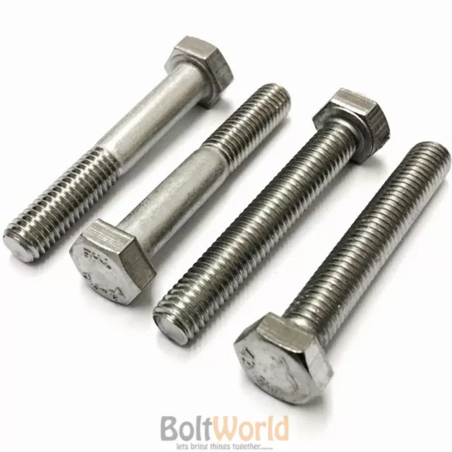 8-32, 10-24 1/4 5/16 3/8 & 1/2" Unc A2 Stainless Steel Hex Head Set Screws Bolts