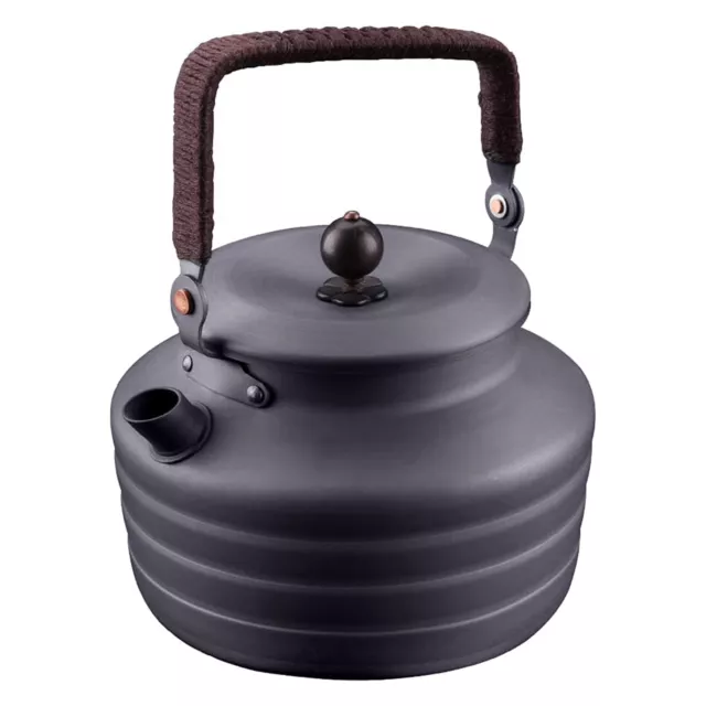 Bouilloire de camping portable 1,3 L pour pique-nique de randonnée en plein T7E5