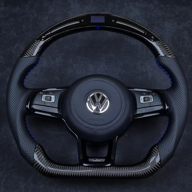 VOLKSWAGEN VW GOLF Polo Tiguan Gti R GTD Carbon Fibre Steering Wheel £