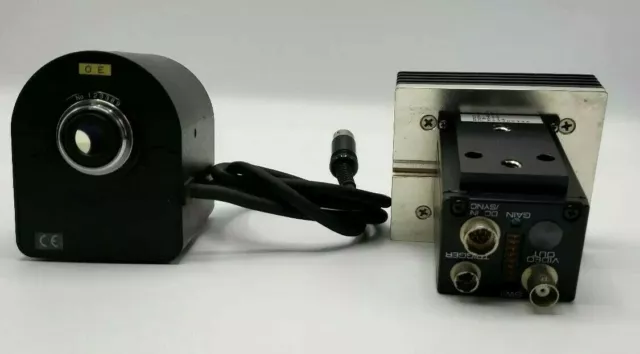 JAI CV-M50 SW1 CCD Camera High Speed Microscope Optics Laboratory O E 123389