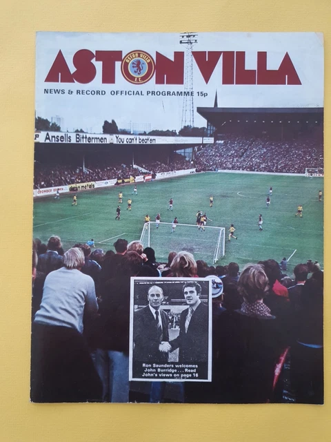 4 Programmes Vintage Des Années 70 - Tottenham Hotspur - Football League Division One - Bon état