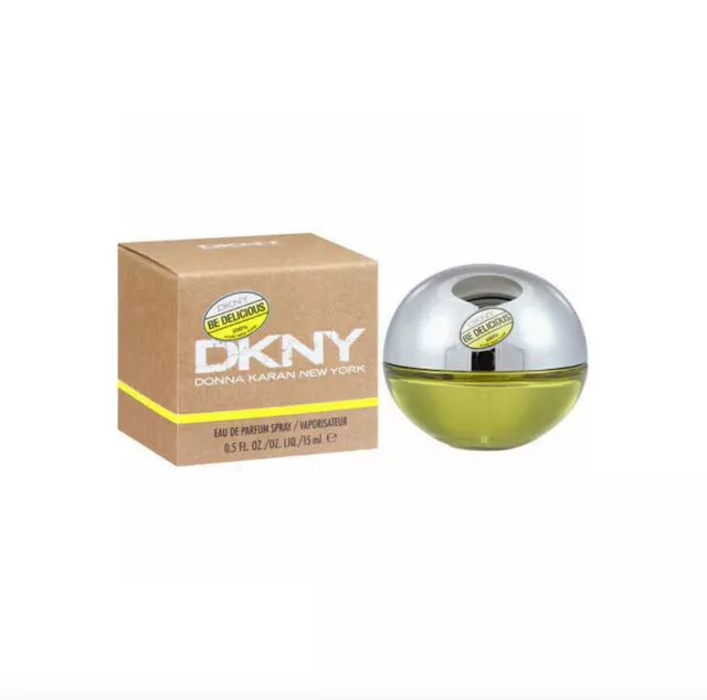 Nib Donna Karan Dkny Be Delicious Eau De Parfum For Women 0.5 Oz / 15 Ml Sealed