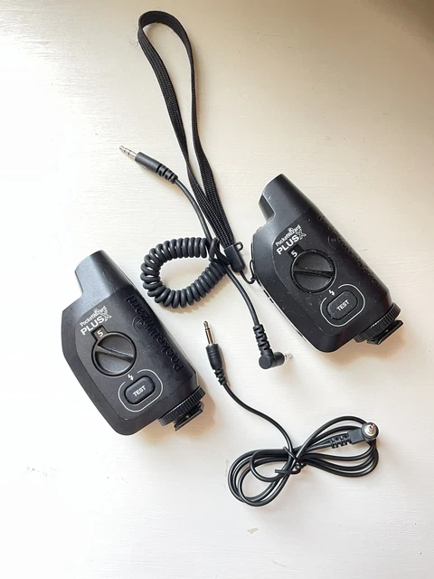 Two PocketWizard Plus X Transceiver PlusX Lightly Used