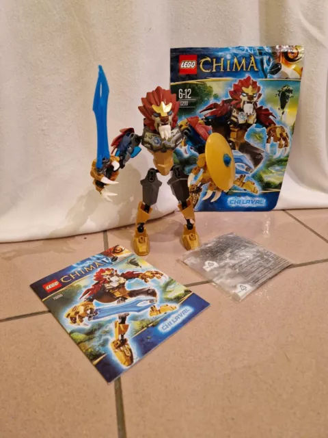 Lego 70200 Legends Of Chima Personaggio "Chi Laval" Completo 2