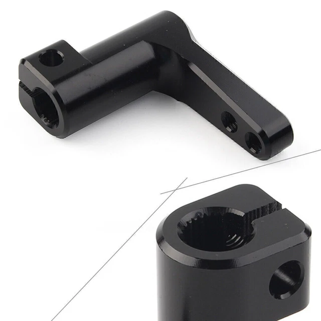 Ingranaggio posteriore moto nero braccio cambio in lega alluminio per HONDA MSX125