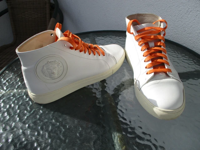 Versace lion hotsell head sneakers