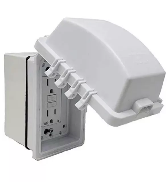 Sealproof 1-Gang Weatherproof In Use Outlet Cover | Horizontal/Vertical Outdo...