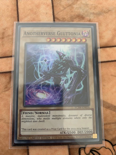 遊戯王OCG デュエルモンスターズ Anotherverse Gluttonia SR Anotherverse Gluttonia - Yugipedia