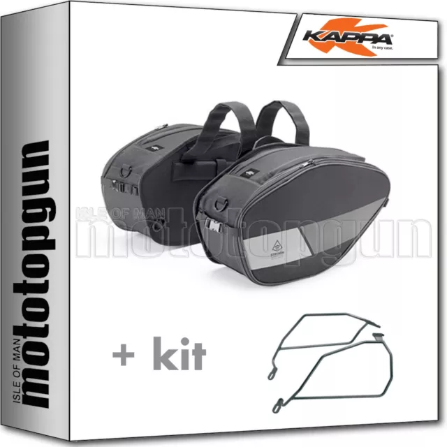 Kappa Borse Laterali St100  + Portaborse Laterali Honda Hornet 600 / Abs 2008 08