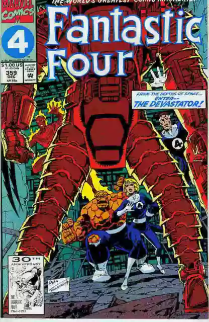 Fantastic Four # 359 (Paul Ryan) (USA, 1991)