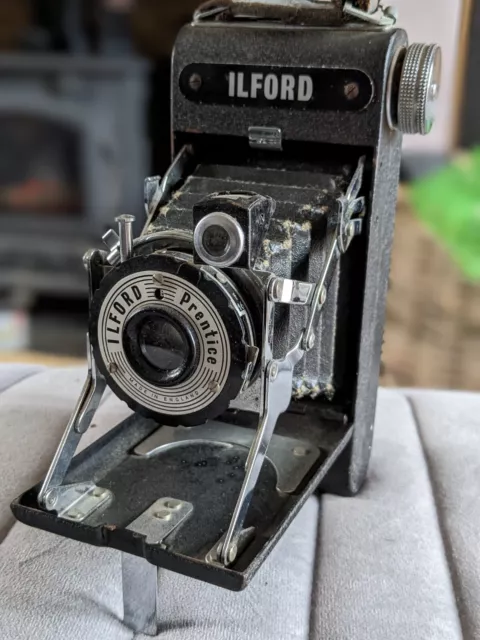 Ilford Prentice Folding Camera Made In England
