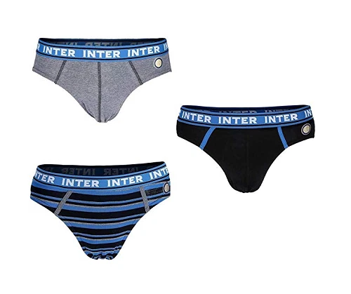 Boxer Uomo AC Milan Ufficiale - Cotone 95%, Confezione Da 6, Prodotto Licenziato