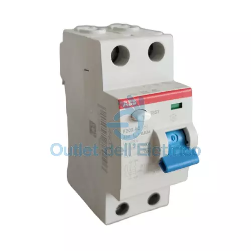 Abb F427801 F202 AC 40A 30MA 0,03A Interrupteur Différentiel Pur 2P F427801