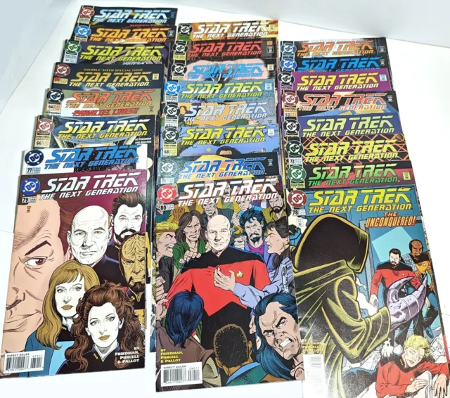 Star Trek The Next Generation Huge 24 Issue Lot! DC Comics 1993-1996 All VG/LN!