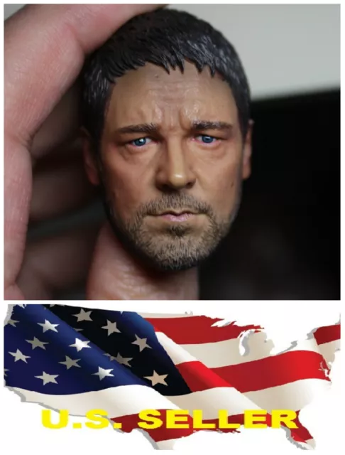 Gladiator Russell Ira Crowe 1/6 Head Sculpt for Hot Toys Enterbay Body US seller