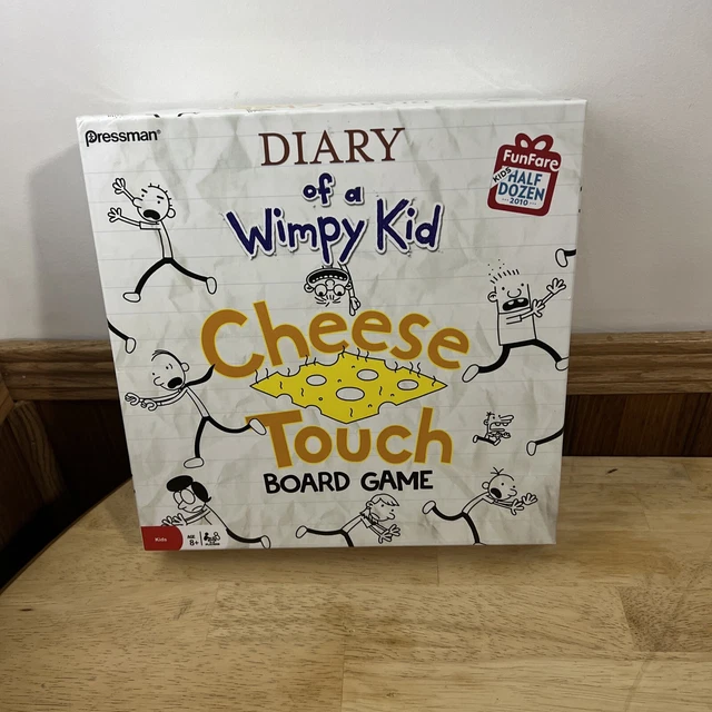DIARY OF A Wimpy Kid Cheese Touch Board Game Complete CIB 2010 Pressman