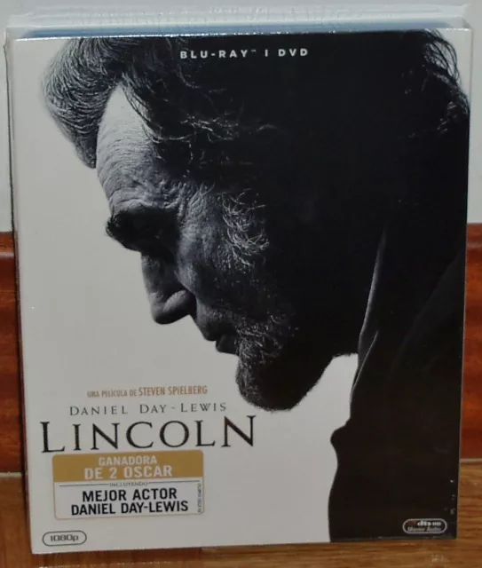 Lincoln Combo Blu-Ray+Dvd Nuevo Precintado Historico Biografico (Sin Abrir) R2