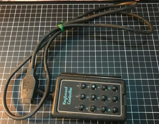 Vintage Atari Keyboard Controller Assembled in Mexico