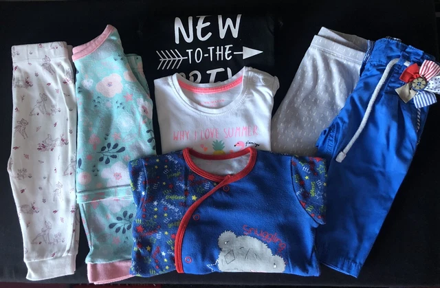 Bundle of baby girls clothes 3-6 months