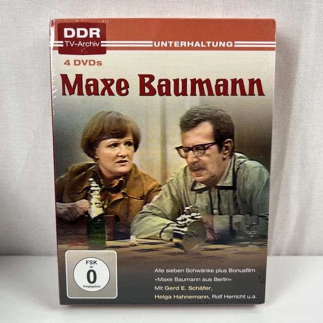 Gerd E Schäfer Pädagogik MAXE BAUMANN DDR TV-Archiv Gerd E. Schäfer Die komplette Serie - 4 DVDs